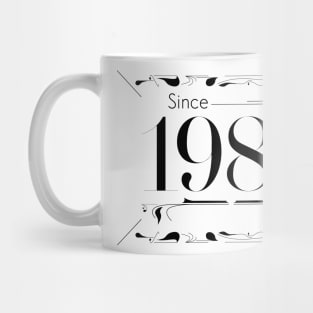 Birthday gift sign about age 1981 Mug